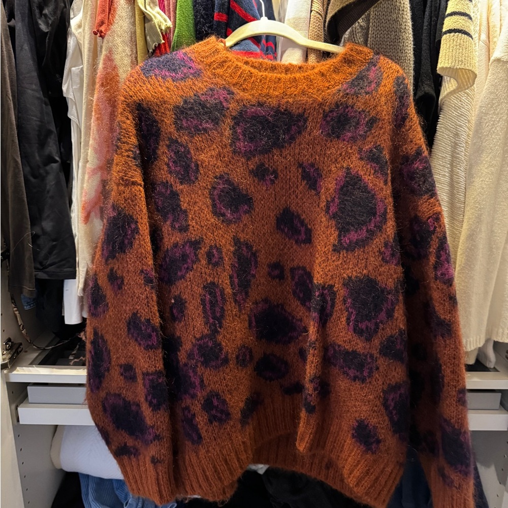 Cos Jacquard Mohair Sweater - Picture 3 of 4
